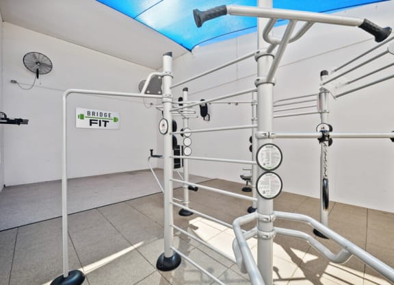 Outdoor fitness center