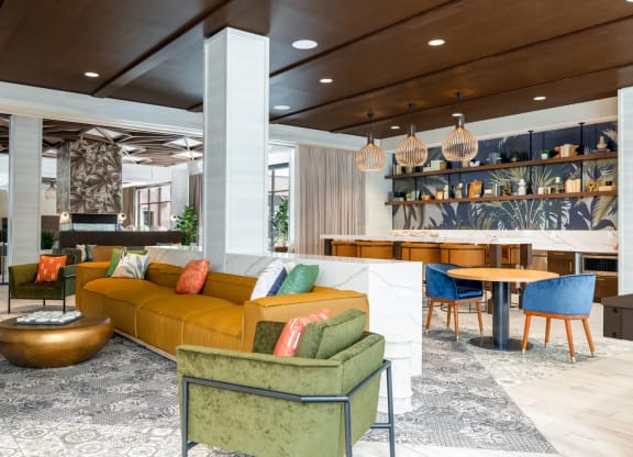 Community lounge interior