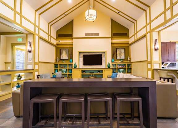 Leasing office interior at Bridges at Crosstown in Tampa, FL