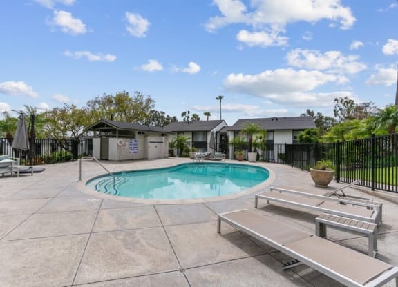 Community pool and sundeck