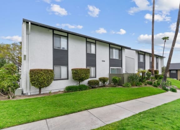 Apartment building exterior
