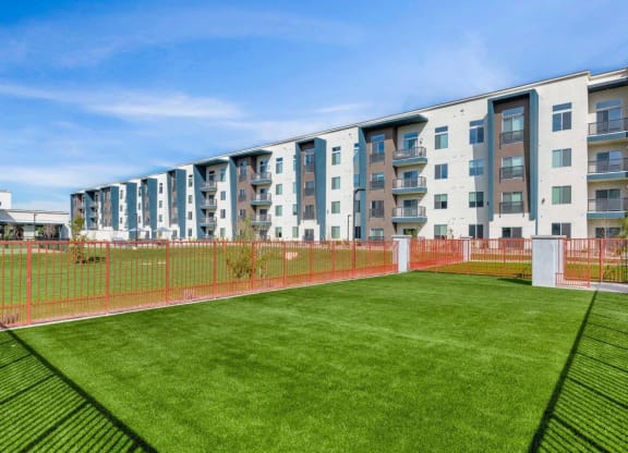 Dog park at Glen 91 Apartments in Glendale, AZ