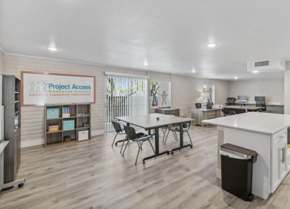 Project access meeting room