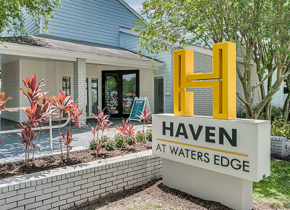 Leasing office exterior