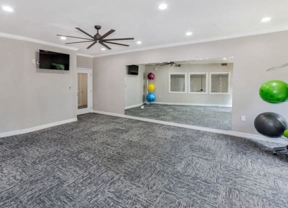 Fitness center at Hidden Creek, Texas