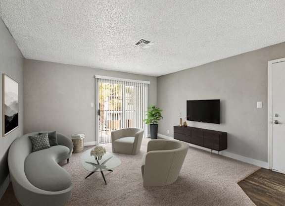 Model living room
