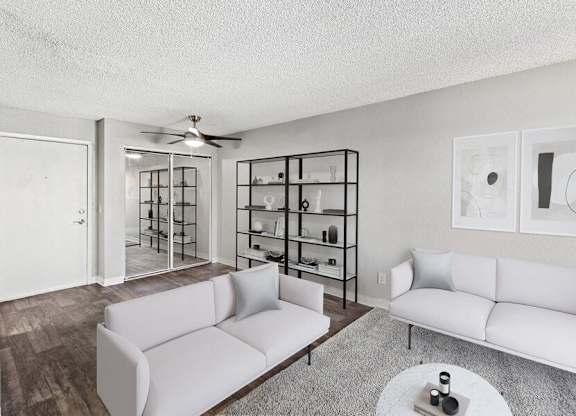 Model living room
