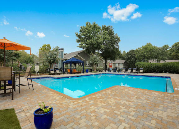 Resort Style Swimming Pool at Laurel Hills Preserve in Marietta, GA