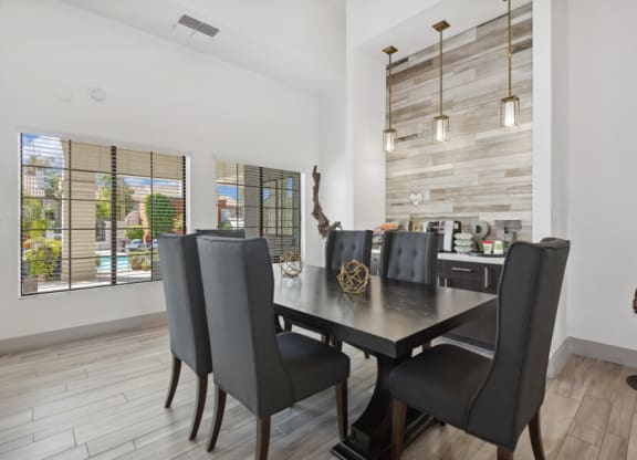 Clubhouse lounge area at Lore South Mountain, Phoenix, 85044