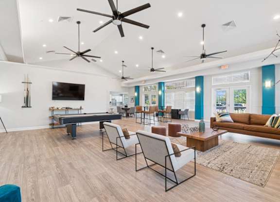 Resident lounge at Mirage on Kernan Apartments in Jacksonville, FL