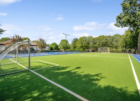 the preserve at ballantyne commons community soccer field