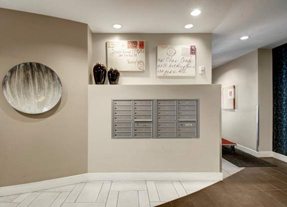 community center- mail room