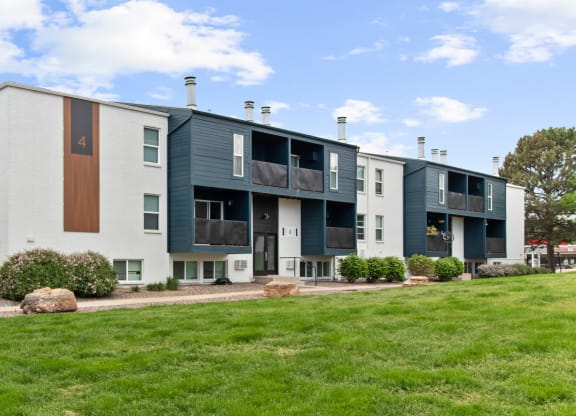 Apartment building exterior