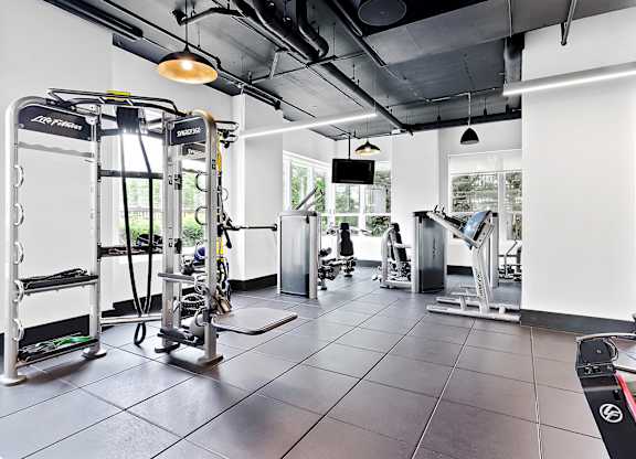 Fitness center at 65 Bay Street, Jersey City