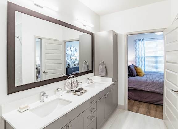 Bathroom at Alys Crossing Apartments, TX, 77433