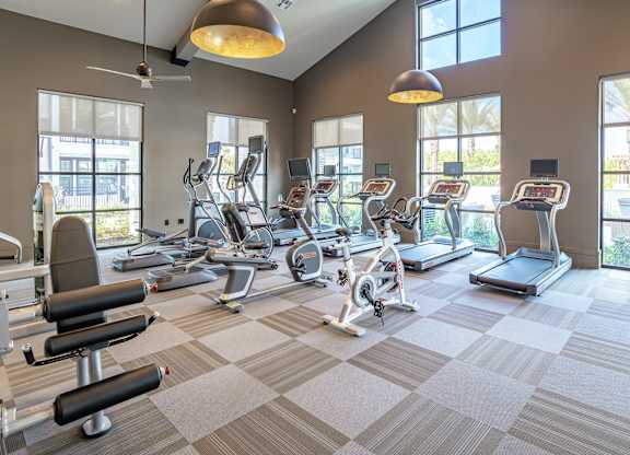 Fitness Center Access at Alys Crossing Apartments, Cypress, Texas