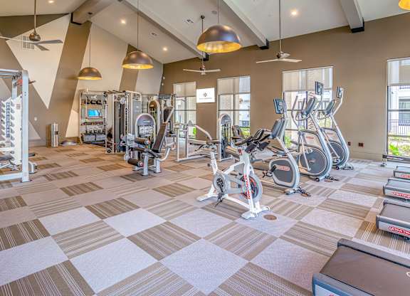 Fitness Center at Alys Crossing Apartments, TX, 77433