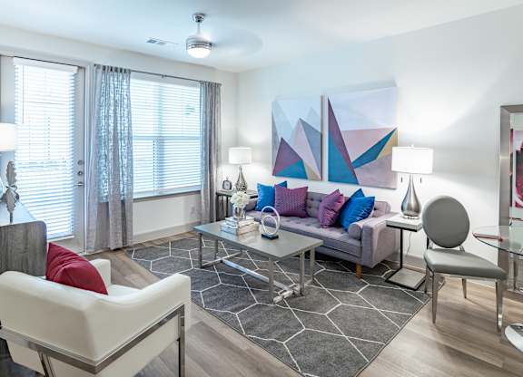 Large windows at Alys Crossing Apartments Apartments, Cypress, TX 77433