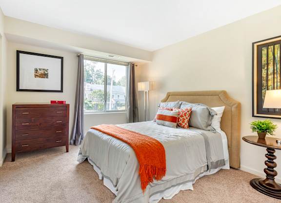 Comfortable Bedroom With Large Window at Annapolis Roads, Annapolis, MD, 21403