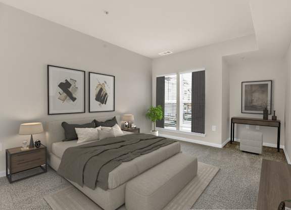 Large Bedroom at The Apartments at Cambridge Court, Maryland, 21237