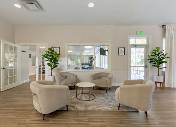 Clubhouse Lounge at The Apartments at Canterbury, Rosedale, Maryland
