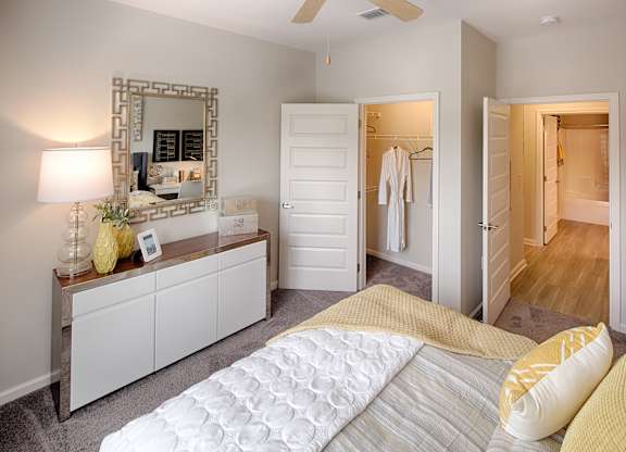 bedroom at Capital Creek at Heritage Apartments, Wake Forest, NC