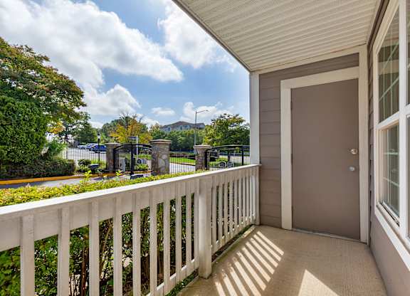 Large Balcony at The Courts at Fair Oaks, Fairfax, VA, 22030