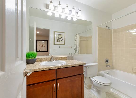 Bathroom at The Courts at Fair Oaks, Fairfax, VA, 22030