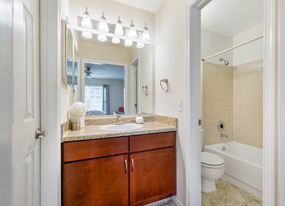 Luxurious Bathroom at The Courts at Fair Oaks, Fairfax, 22030