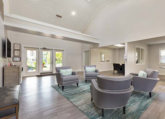 Clubroom at The Courts at Fair Oaks, Fairfax, Virginia
