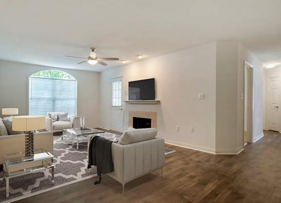 Crosswinds Living Room area at Crosswinds Apartments, Mississippi