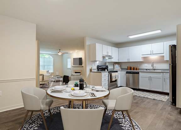 Crosswinds Kitchen/Living at Crosswinds Apartments, Pearl, 39208