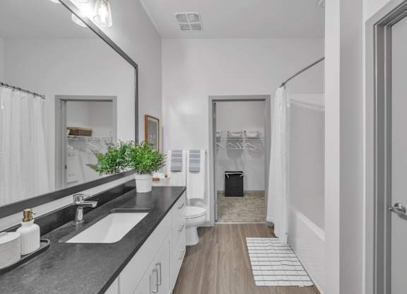 A Bathroom with a Sink at District 757 Apartments, Virginia, 23502