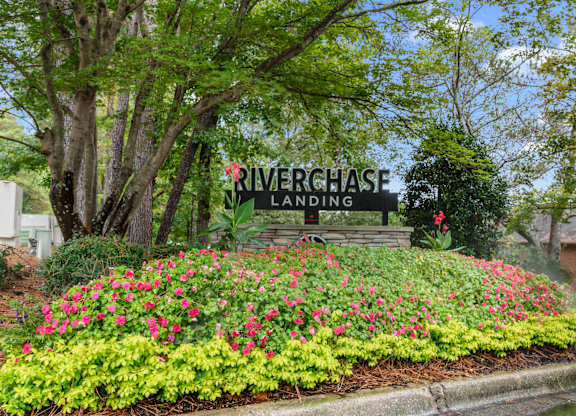 Welcoming Property Signage at Riverchase Landing Apartments, Hoover, Alabama