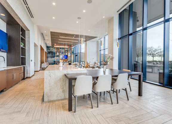 Lounge Area at Eastline Residences Apartments, Dallas, 75206
