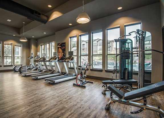 Modern Fitness Center at Fifty02 Westover Hills, San Antonio, TX, Texas