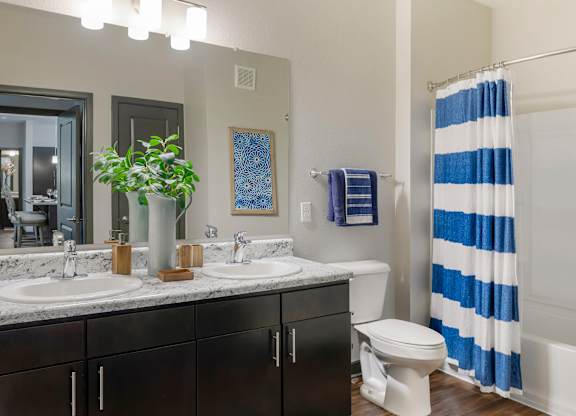 Luxurious Bathroom at The Villas at Germantown, Memphis, TN