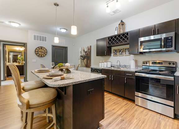 Gourmet Kitchen at The Villas at Germantown, Memphis, 38125