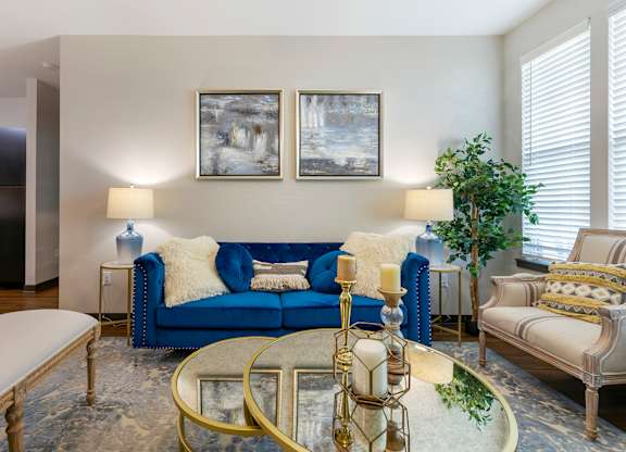 Living Room at The Villas at Germantown, Tennessee, 38125