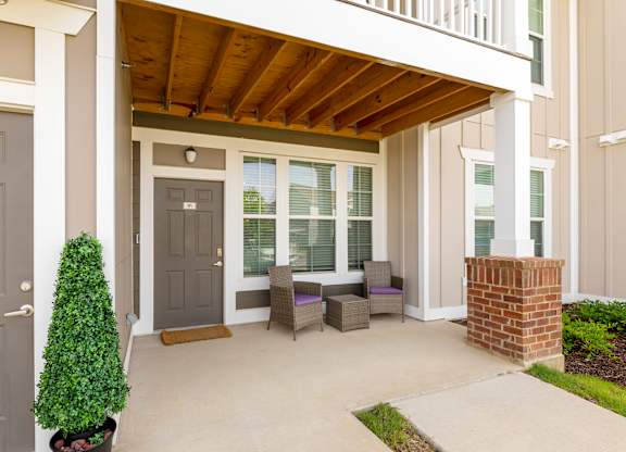 Patio at The Villas at Germantown, Tennessee, 38125