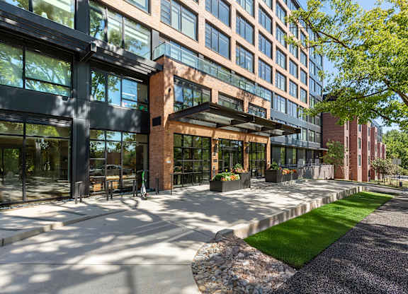 Exterior of Modern Building at The Glover House Apartments, Washington, DC, 20007