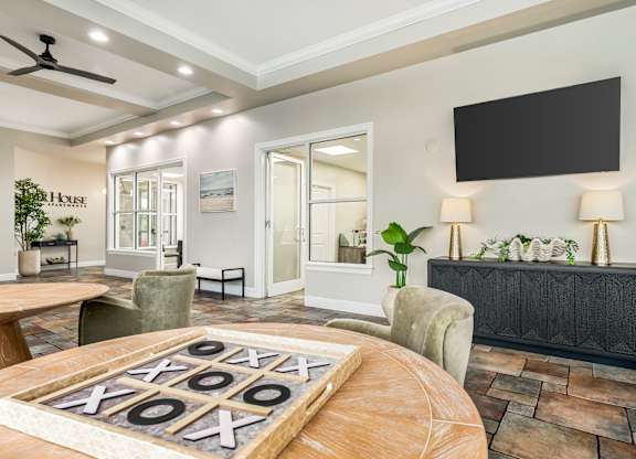 Activity Room at River House Apartments, Norfolk