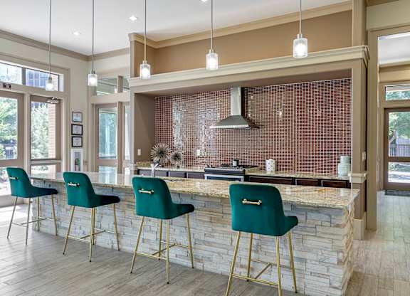 Clubhouse Kitchen at Mansfield on the Green, Milwaukie, TX, Texas, 76063