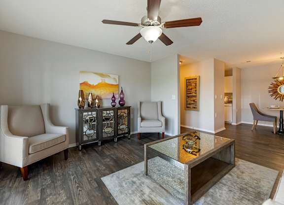 Modern Living Room at North Creek, Southaven, Mississippi
