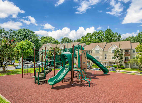 A playground at The Apartments at Owings Run, Maryland
