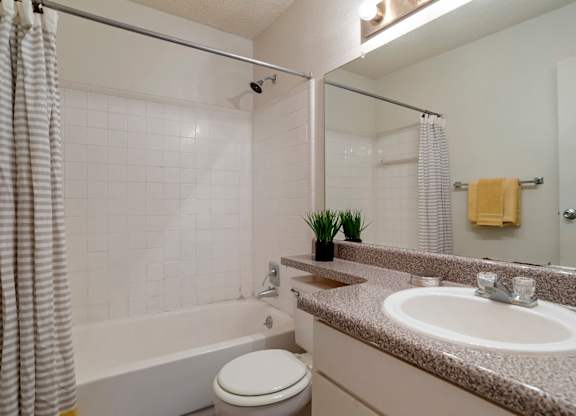 Bathroom With Bathtub at Pear Orchard, Ridgeland, Mississippi