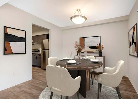 the enclave at homecoming terra vista dining room at Copper and Quarry Village, Maryland, 21209