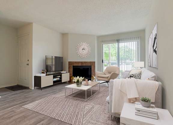 Modern Living Room at Reflection Pointe, Flowood, MS, 39232