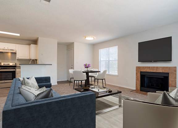 Modern Living Room at Reflection Pointe, Flowood, 39232