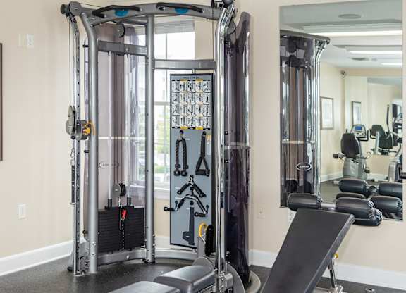 Gym at River House Apartments, Norfolk, Virginia